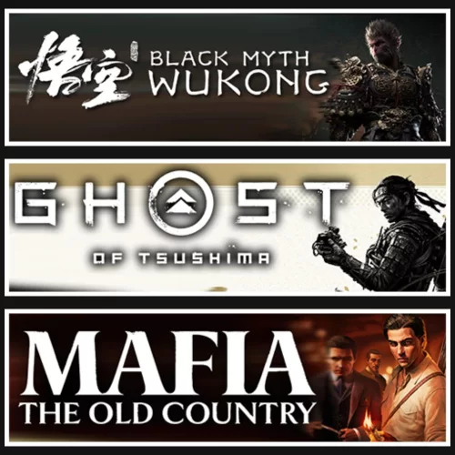 Black Myth Wukong +Tsushima +Mafia